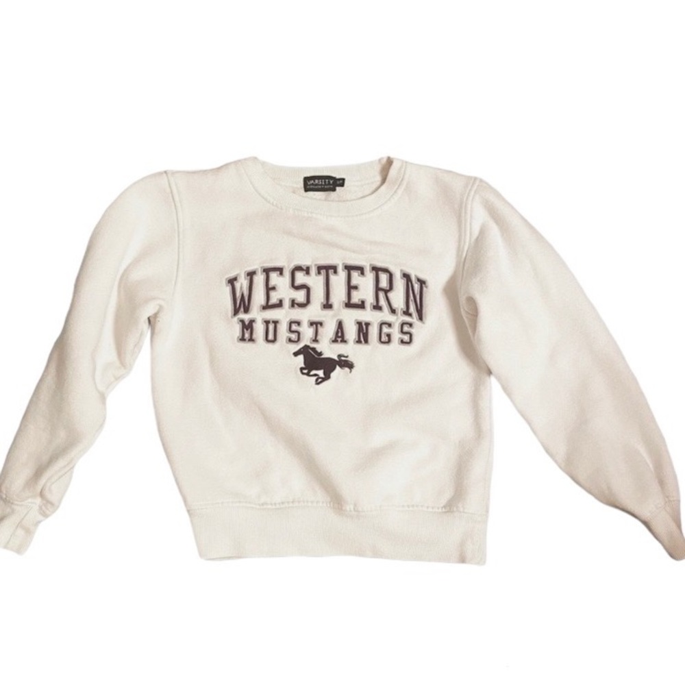 Western University (UWO) - Crewneck Sweater - Size Small